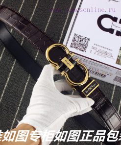 Ferragami crocodile patternComes with a punch as a giftThe material is made of 100% top laye 6woz0vee