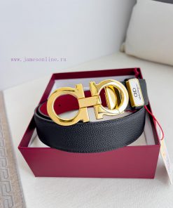 Ferragamo Ferrgamo ️ Belt and beltHanging buckle, classic hanging buckle made of pure copper sh3x1akp