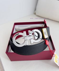 Ferragamo Ferrgamo ️ Belt and beltHanging buckle, classic hanging buckle made of pure copper mn1w5ys7