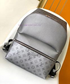 Louis Vuitton Bags Real Shot ImageDiscovery Small Backpack M30230 Black M30229 Blue M30835 Silver M30953 WhiteDisc 4588jedo