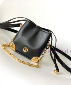 Louis Vuitton Bags M82885 Yellow Flower M82866 Black Mini Bucket Bag Burnt Wheat Bag Series Zjs Jh Online Only Han 8egnofnk