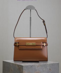 Yves Saint Laurent Bags Earth Gold BuckleManhattan_24cmSynchronized with the new Manhattan baguette bag, small size xbhl1yzm