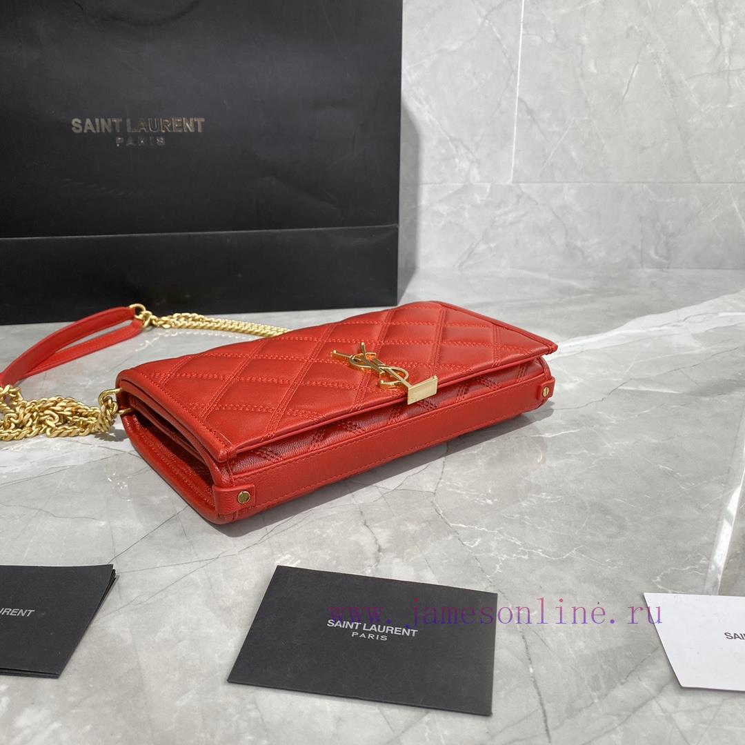 Yves Saint Laurent Bags Becky diamond stitched lambskin chain bagAbsolutely right, it belongs to the "One Eye Love" qcjayy2f - Image 6