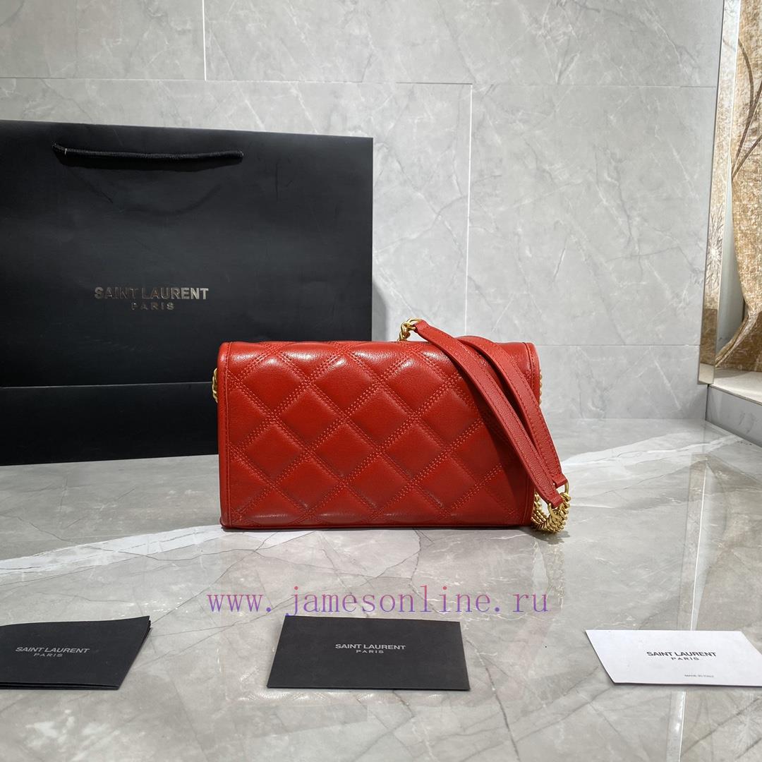 Yves Saint Laurent Bags Becky diamond stitched lambskin chain bagAbsolutely right, it belongs to the "One Eye Love" qcjayy2f - Image 7