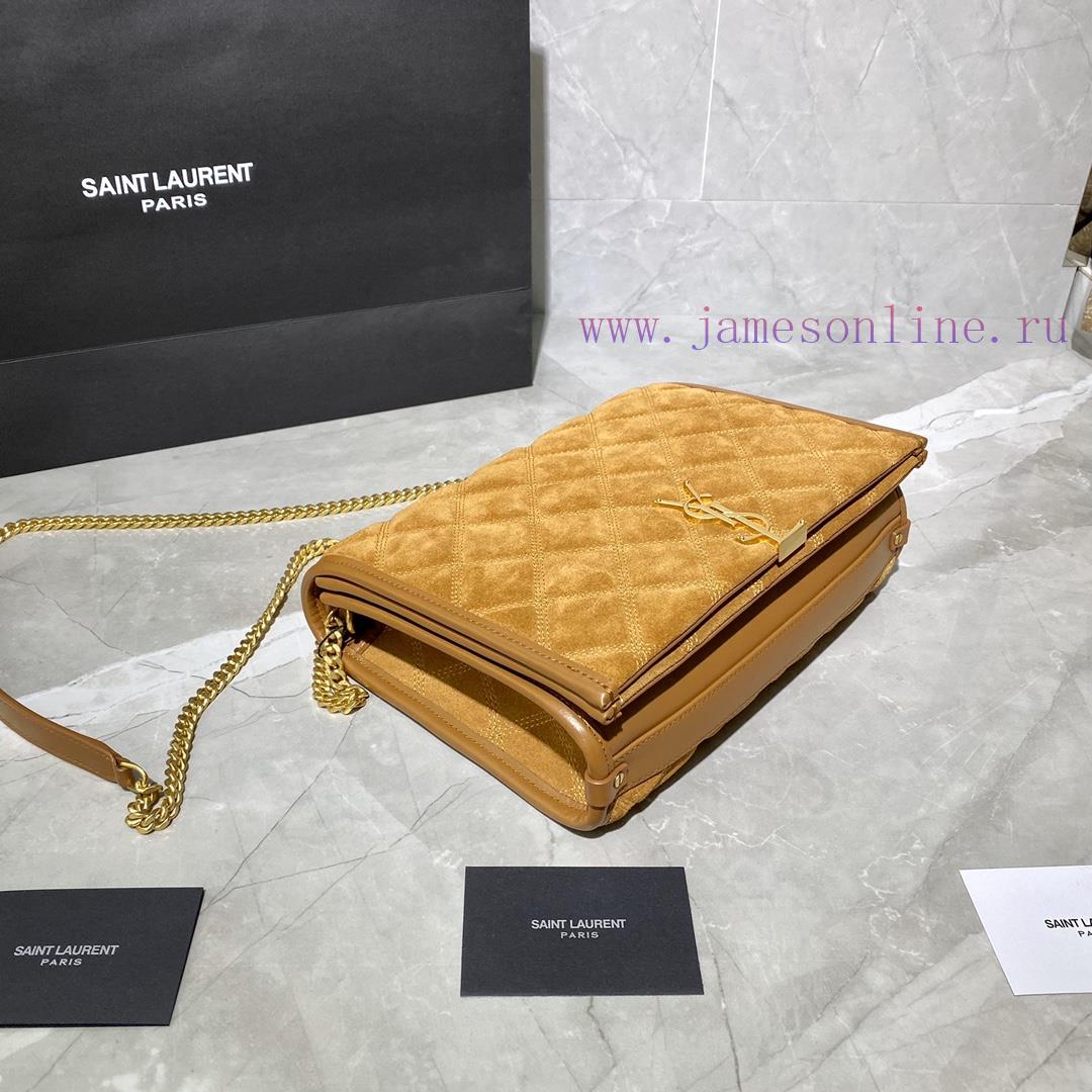 Yves Saint Laurent Bags 𝘽𝙀𝘾𝙆𝙔 𝟮𝟱𝙘𝙢Becky diamond stitched lambskin chain bagAbsolutely right, it belongs to the "One 5d6uyobr - Image 8