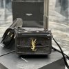 Yves Saint Laurent Bags 𝑺𝑶𝑳𝑭𝑬𝑹𝑰𝑵𝑶 𝑩𝑶𝑿 Black gold buckle patent leather_23cmMust be popular, it conquered the entire g12bsvhx