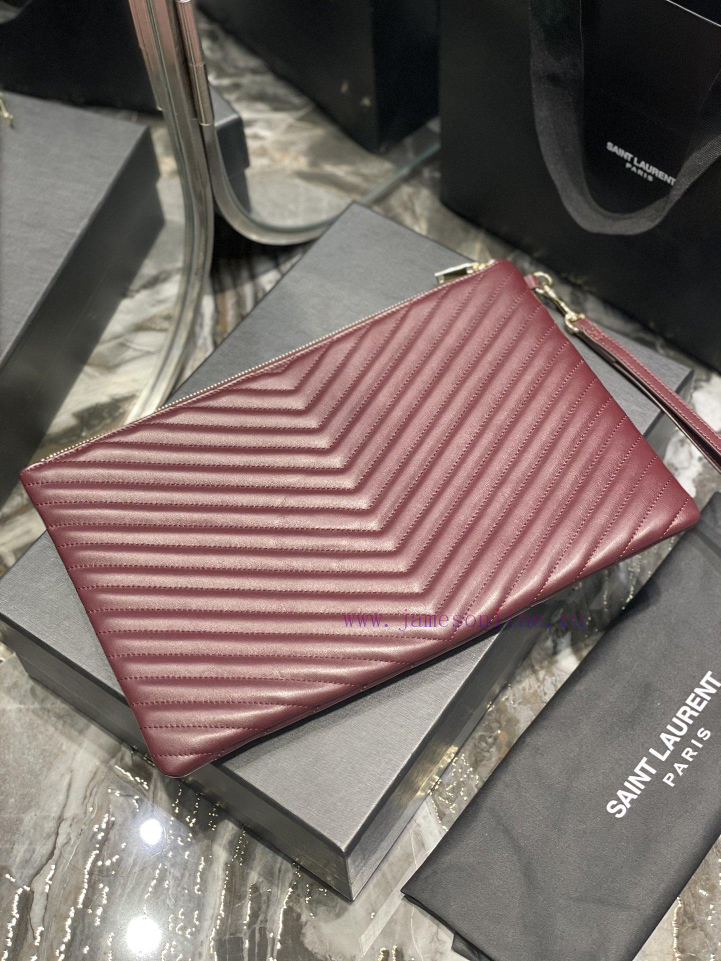 Yves Saint Laurent Bags 𝑴𝒐𝒏𝒐𝒈𝒓𝒂𝒎 Jacquard splicing file handbag, made of original calf leather satin lining, top zip jy0t8dnz - Image 10