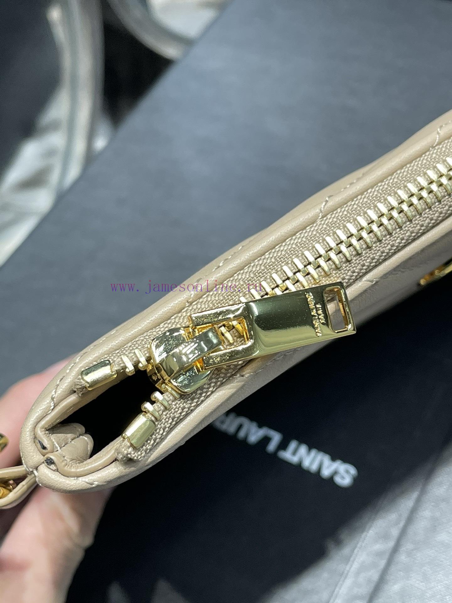 Yves Saint Laurent Bags 𝑴𝒐𝒏𝒐𝒈𝒓𝒂𝒎 Jacquard splicing file handbag, made of original calf leather satin lining, top zip mlxt2hk7 - Image 9