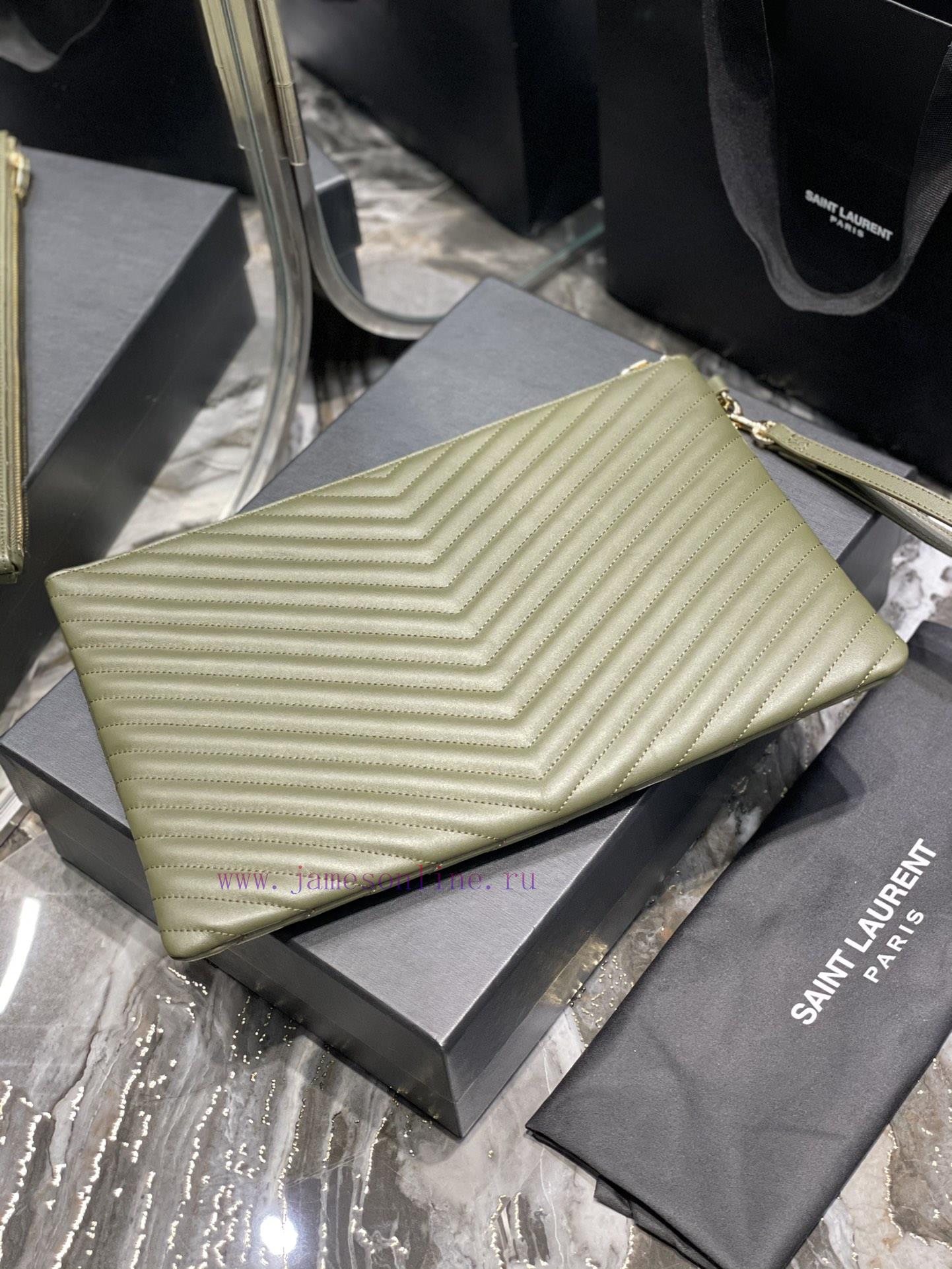 Yves Saint Laurent Bags 𝑴𝒐𝒏𝒐𝒈𝒓𝒂𝒎 Jacquard splicing file handbag, made of original calf leather satin lining, top zip 8dzy8fvk - Image 10
