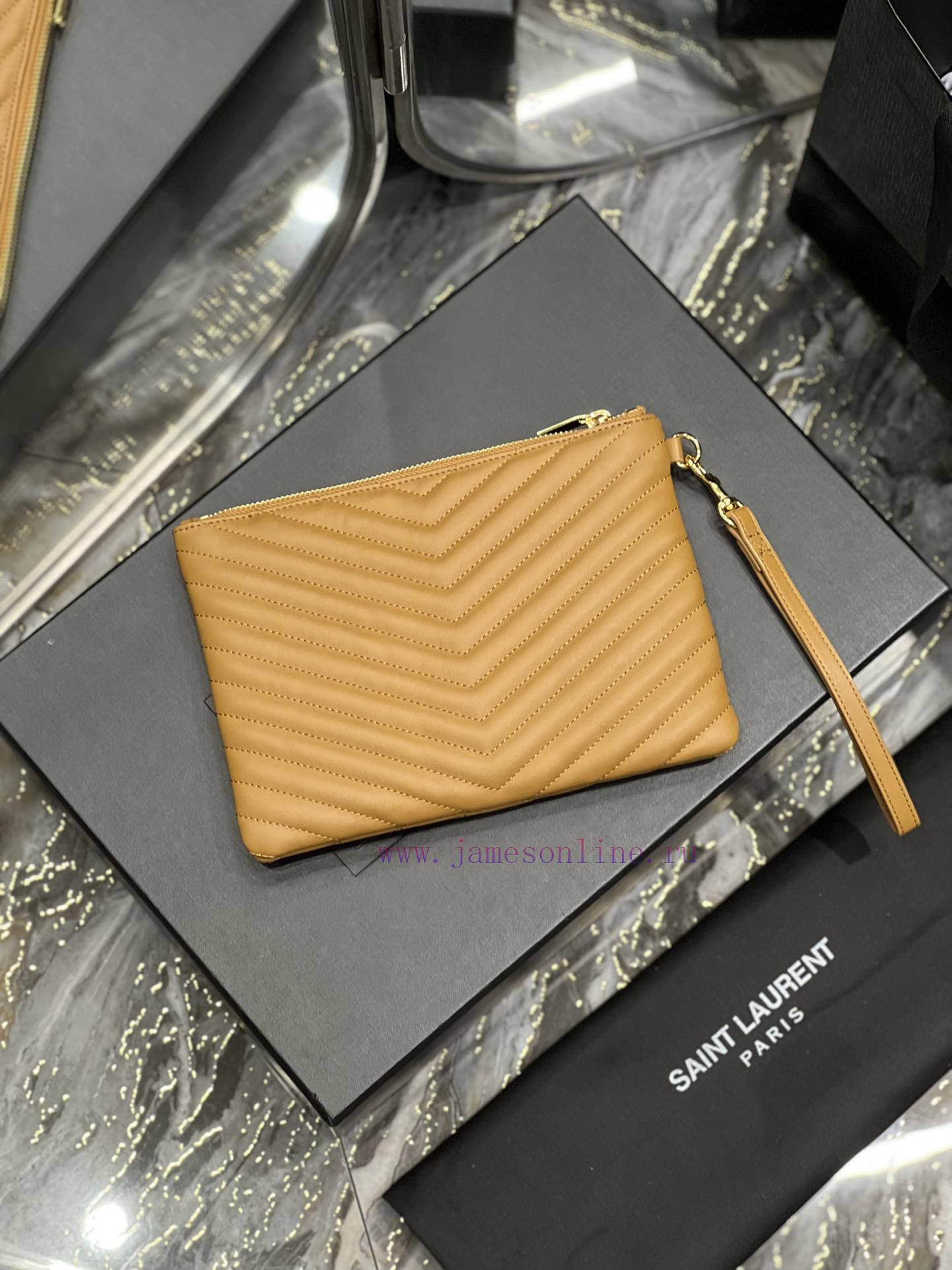 Yves Saint Laurent Bags 𝑴𝒐𝒏𝒐𝒈𝒓𝒂𝒎 Jacquard splicing file handbag, made of original calf leather satin lining, top zip l0c63nor - Image 8