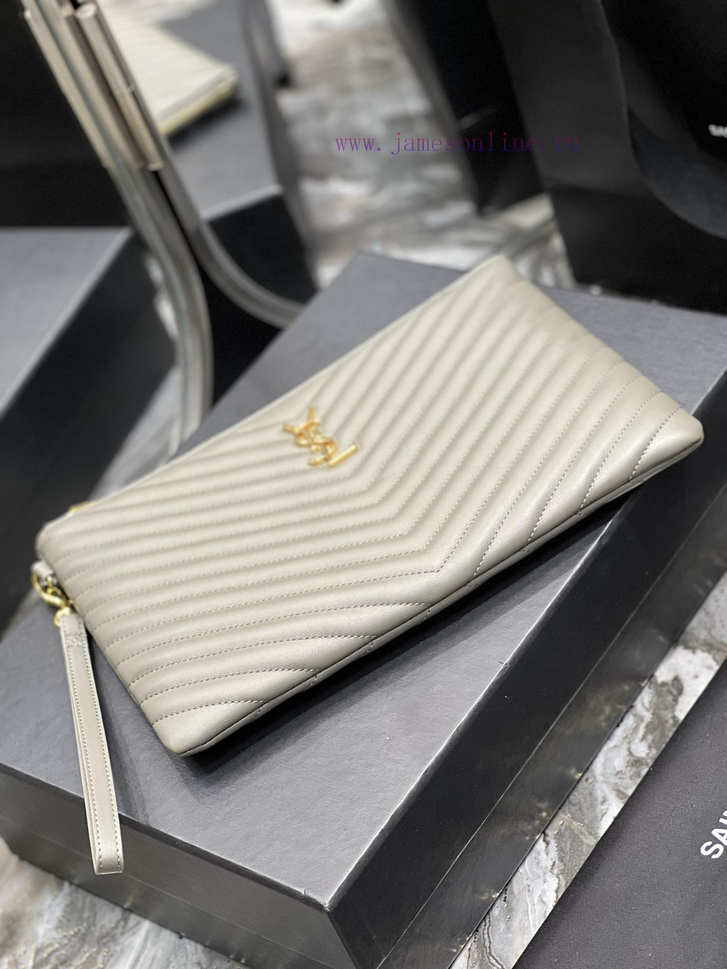 Yves Saint Laurent Bags 𝑴𝒐𝒏𝒐𝒈𝒓𝒂𝒎 Jacquard splicing file handbag, made of original calf leather satin lining, top zip m6g59aol - Image 4