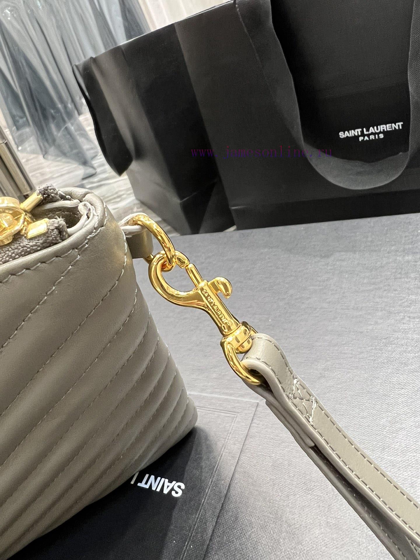 Yves Saint Laurent Bags 𝑴𝒐𝒏𝒐𝒈𝒓𝒂𝒎 Jacquard splicing file handbag, made of original calf leather satin lining, top zip l7bj1y5m - Image 7