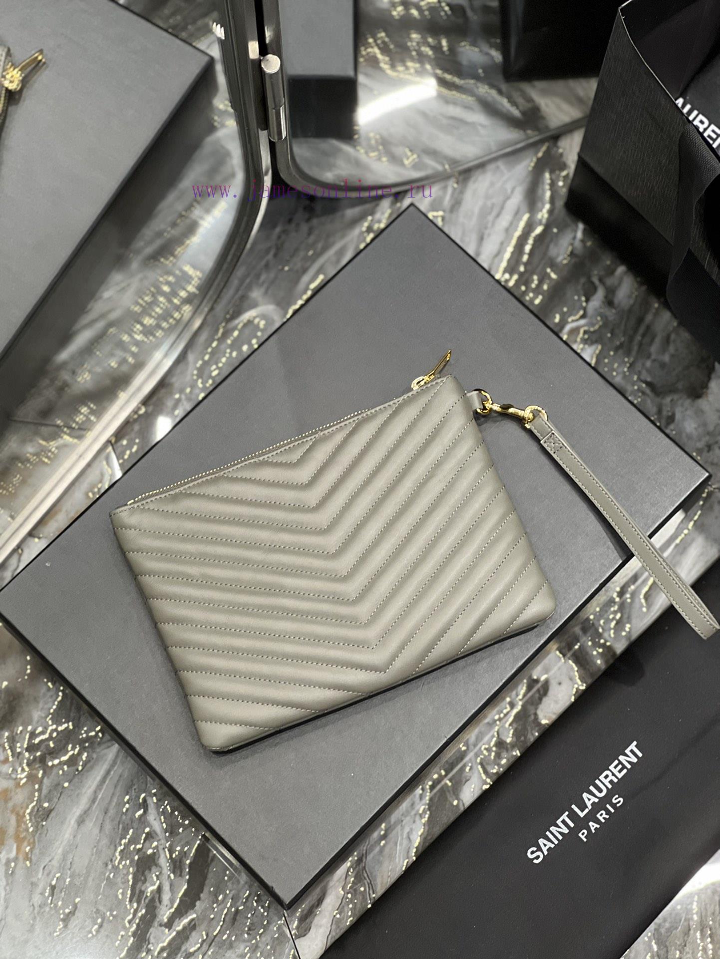 Yves Saint Laurent Bags 𝑴𝒐𝒏𝒐𝒈𝒓𝒂𝒎 Jacquard splicing file handbag, made of original calf leather satin lining, top zip l7bj1y5m - Image 8