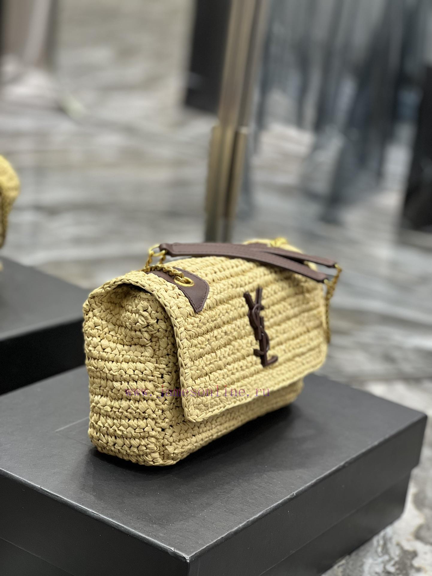 Yves Saint Laurent Bags Quick drop of woven bagsNiki woven bag to la~Full of artistic atmosphere, the Lafite grass w j4il56tn - Image 6