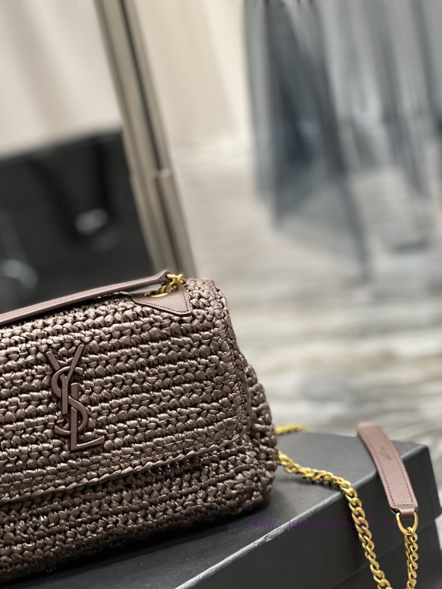 Yves Saint Laurent Bags Quick drop of woven bagsNiki woven bag to la~Full of artistic atmosphere, the Lafite grass w mgdhjcj2 - Image 4