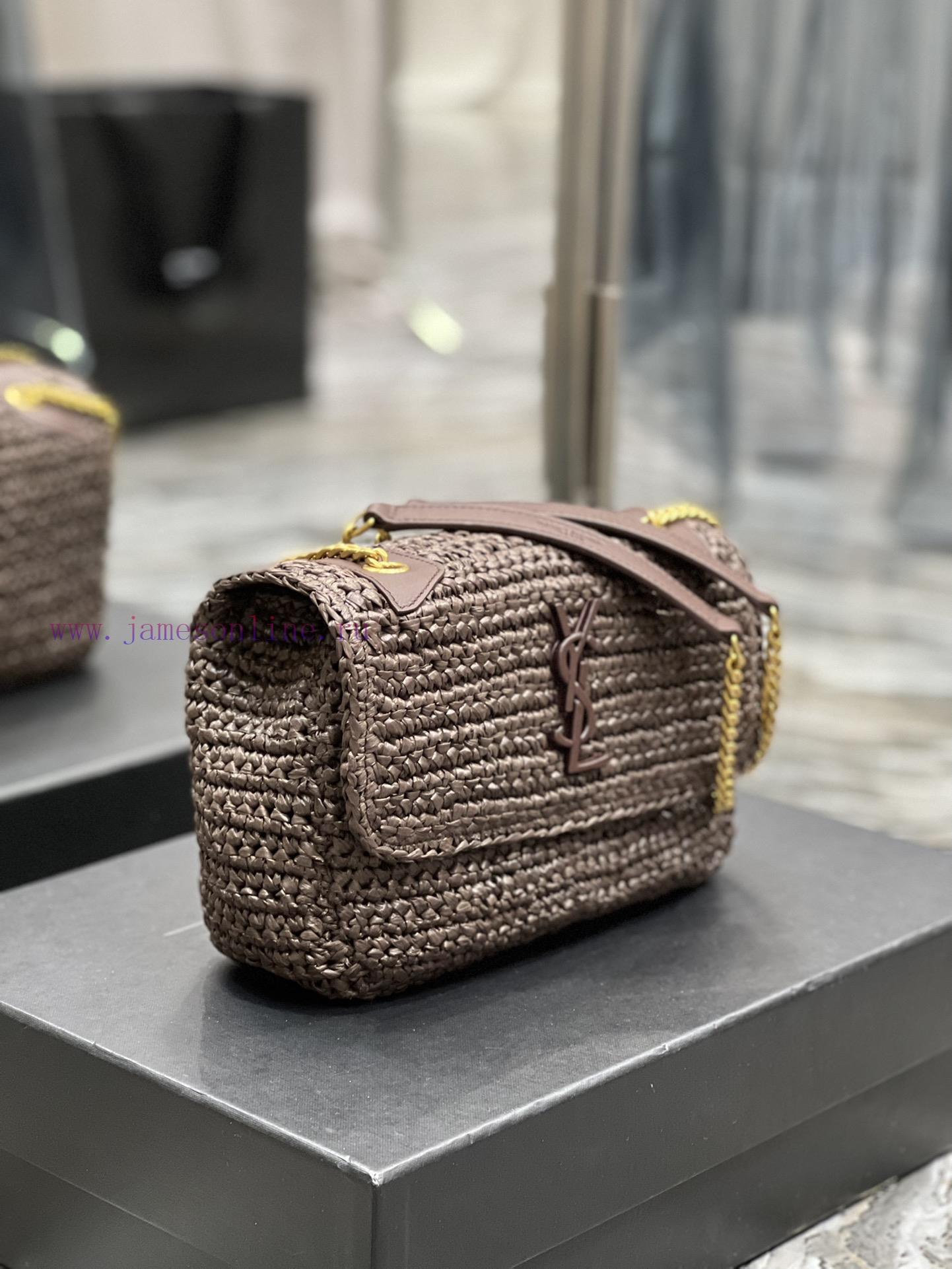 Yves Saint Laurent Bags Quick drop of woven bagsNiki woven bag to la~Full of artistic atmosphere, the Lafite grass w mgdhjcj2 - Image 5