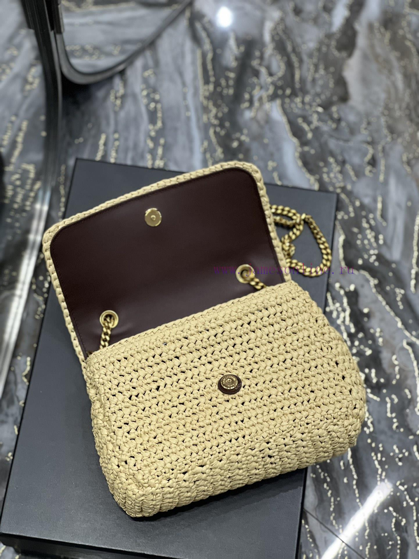 Yves Saint Laurent Bags Quick drop of woven bagsNiki woven bag to la~Full of artistic atmosphere, the Lafite grass w j4il56tn - Image 9