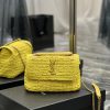Yves Saint Laurent Bags Quick drop of woven bagsNiki woven bag to la~Full of artistic atmosphere, the Lafite grass w t0ugf4nz