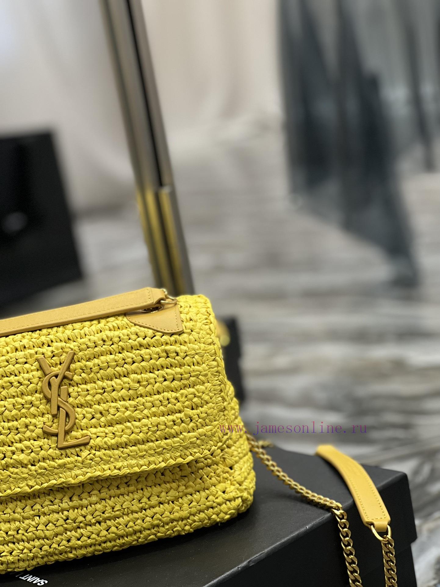 Yves Saint Laurent Bags Quick drop of woven bagsNiki woven bag to la~Full of artistic atmosphere, the Lafite grass w t0ugf4nz - Image 4