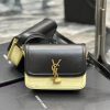 Yves Saint Laurent Bags 𝑺𝑶𝑳𝑭𝑬𝑹𝑰𝑵𝑶 𝑩𝑶𝑿 Black milk yellow gold button_19cmMust be popular, it conquered the entire fas 2r4g7bl2