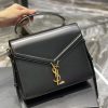 Yves Saint Laurent Bags 𝑪𝑨𝑺𝑺𝑨𝑵𝑫𝑹𝑨 _ Fine grained briefcaseImported Italian cowhide, soft and natural smooth cowhide, eyt6ifl6