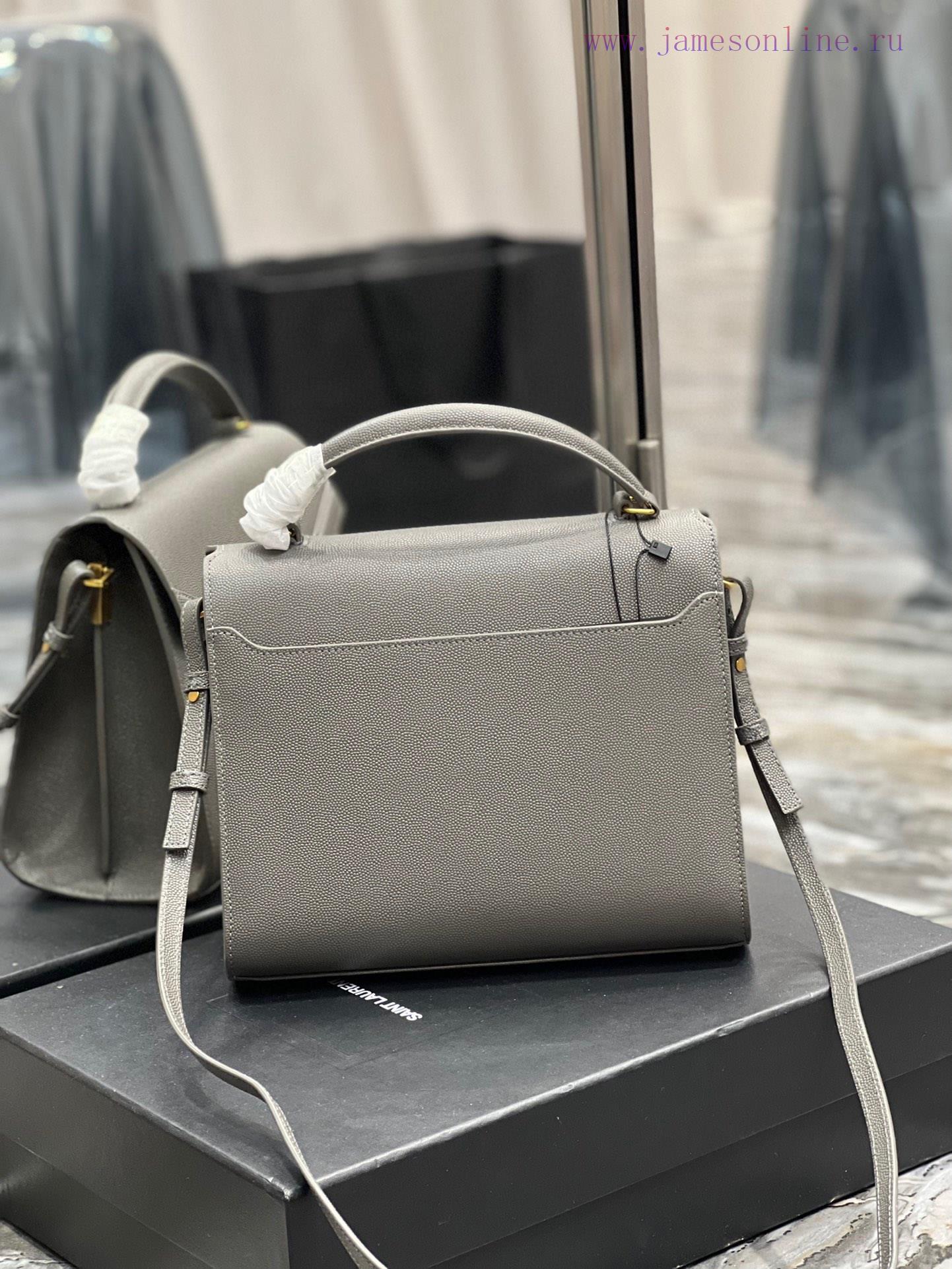 Yves Saint Laurent Bags 𝑪𝑨𝑺𝑺𝑨𝑵𝑫𝑹𝑨 _ briefcaseImported cowhide from Italy, paired with a durable caviar texture, what fssk0c6v - Image 8