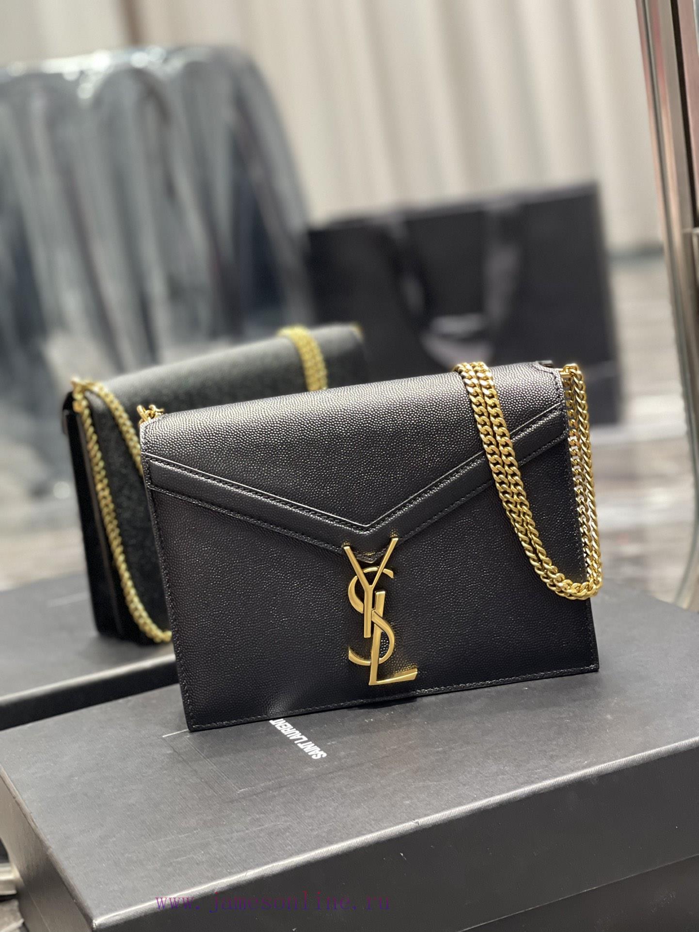 Yves Saint Laurent Bags 𝑪𝑨𝑺𝑺𝑨𝑵𝑫𝑹𝑨 _ Caviar and cowhideThe latest synchronized CASSANDRA Italian imported cowhide is zum0sj68