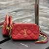 Yves Saint Laurent Bags The latest BECKY diamond stitched double zipper clutch is made of delicate original sheepski nf4xpn6k