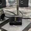 Yves Saint Laurent Bags 𝙆𝙖𝙩𝙚 _ Crocodile patterned waist bagAdjustable waist bag, detachable flip cover small bag ca mnef0joh