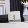 Yves Saint Laurent Bags SLoro Piana card clip credit clip metal interlocking YSL standard, jacquard embossed stitchi ufa68drg
