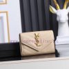 Yves Saint Laurent Bags SLoro Piana two fold short clip wallet card bag, original development, imported calf leather uqdzm4h8