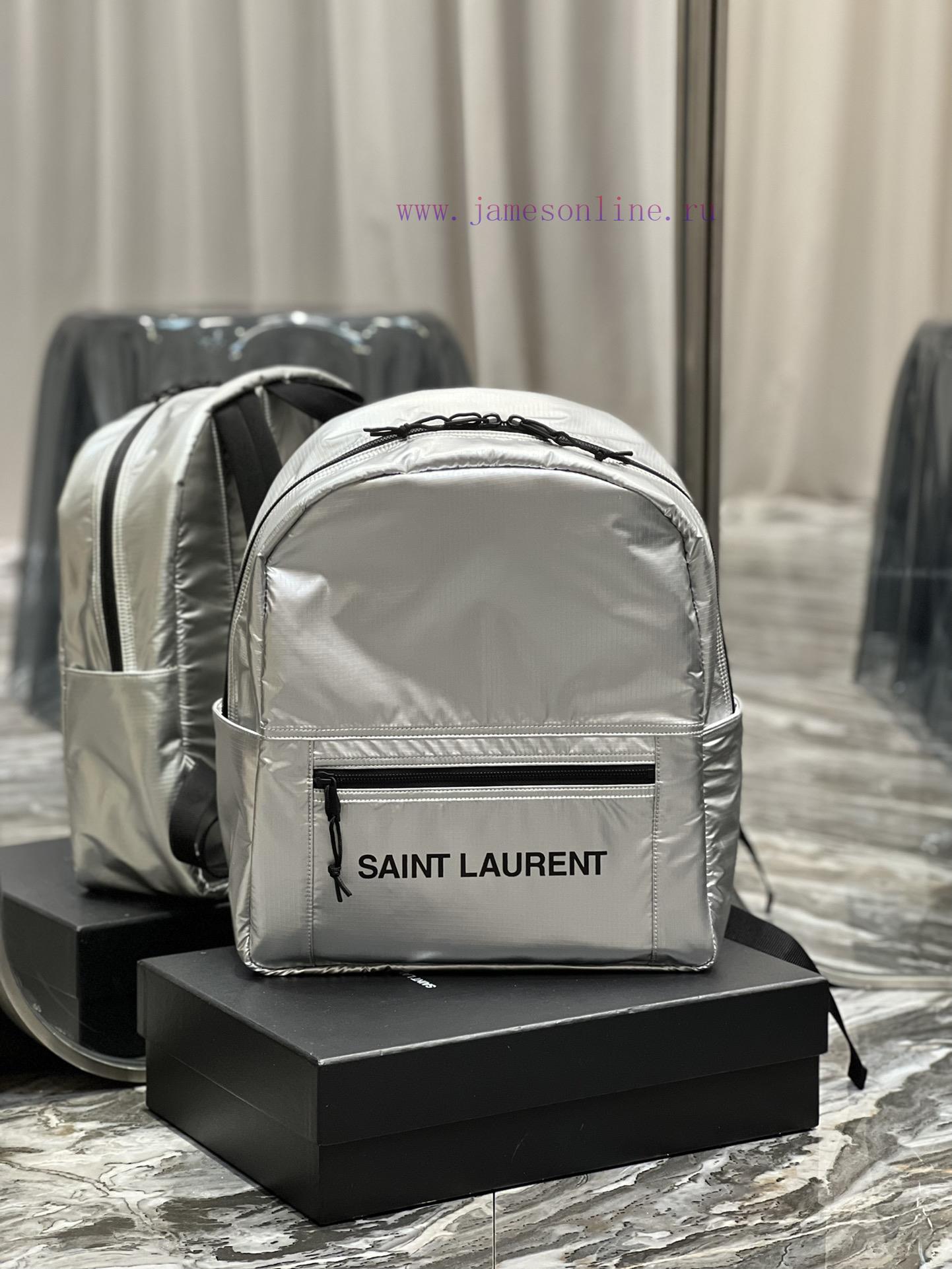 Yves Saint Laurent Bags Nylon backpack bagWear resistant and durable polished nylon fabric, lightweight and fashiona zlawuz2p