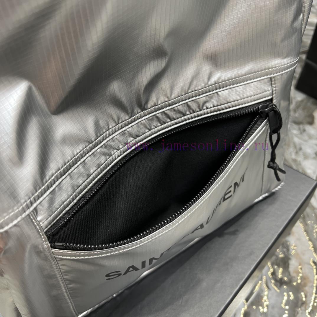 Yves Saint Laurent Bags Nylon backpack bagWear resistant and durable polished nylon fabric, lightweight and fashiona zlawuz2p - Image 6