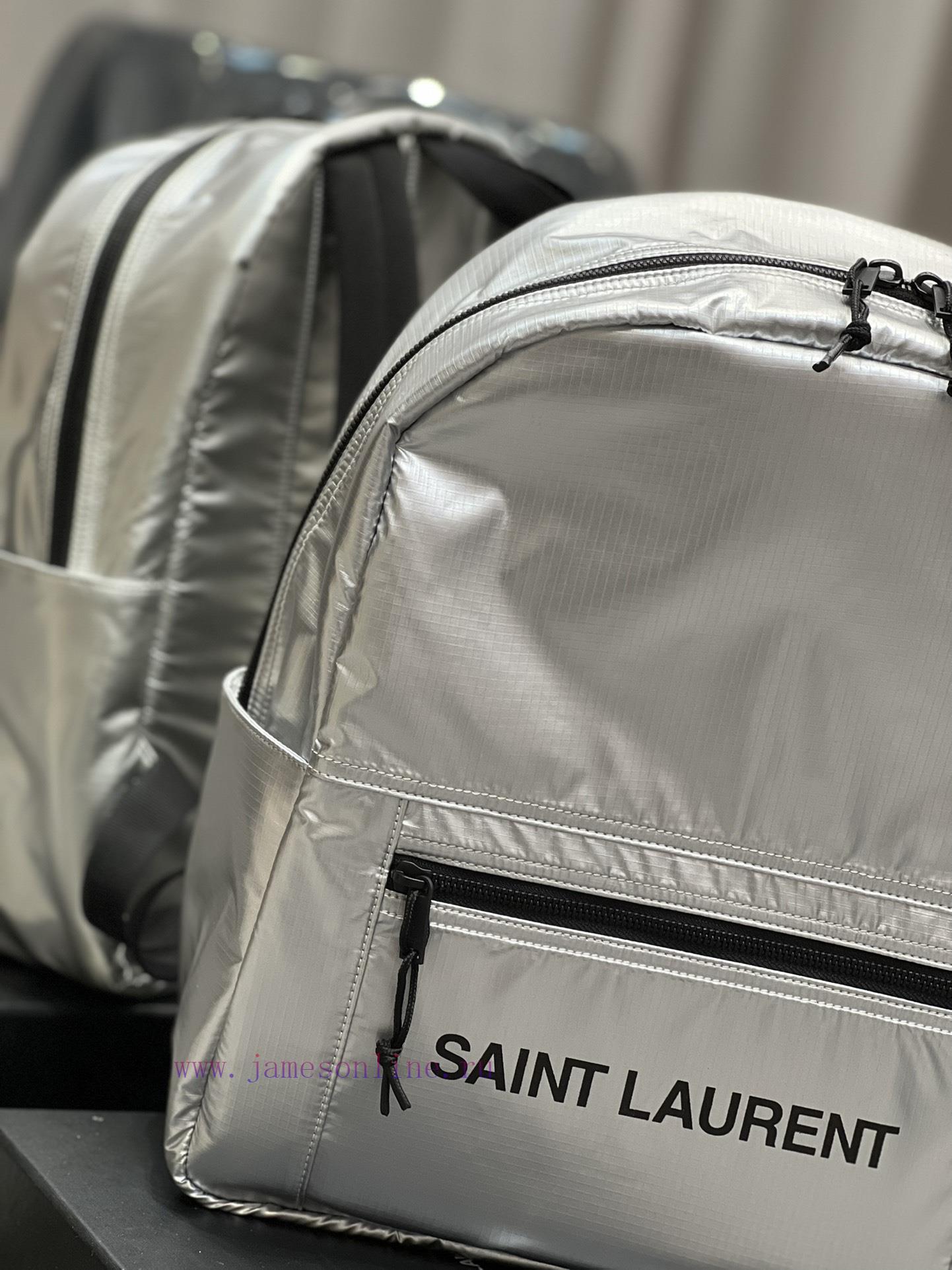Yves Saint Laurent Bags Nylon backpack bagWear resistant and durable polished nylon fabric, lightweight and fashiona zlawuz2p - Image 7