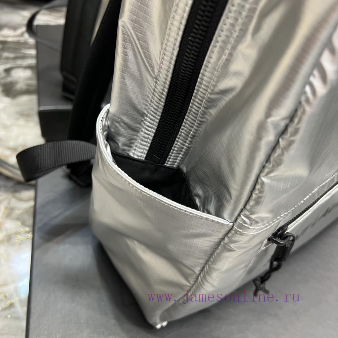 Yves Saint Laurent Bags Nylon backpack bagWear resistant and durable polished nylon fabric, lightweight and fashiona zlawuz2p - Image 9