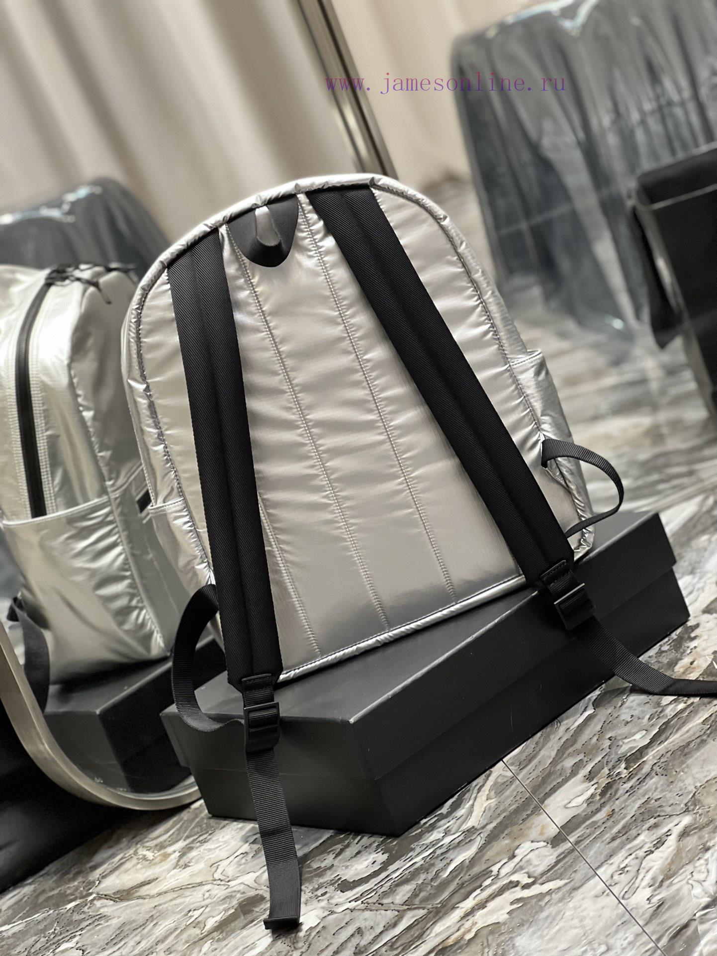 Yves Saint Laurent Bags Nylon backpack bagWear resistant and durable polished nylon fabric, lightweight and fashiona zlawuz2p - Image 10