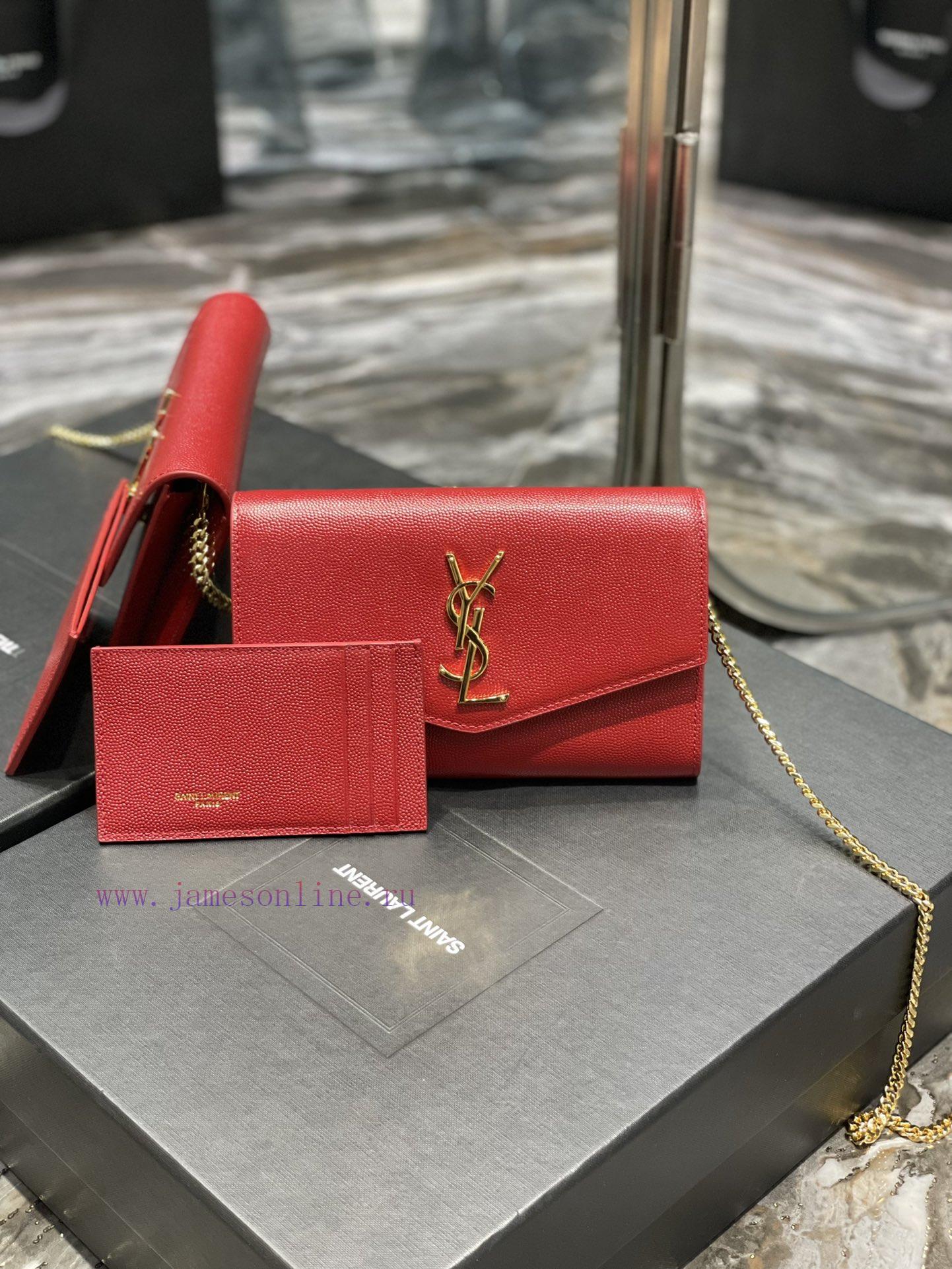Yves Saint Laurent Bags 𝑈𝑝𝑡𝑜𝑤𝑛 _ Mini envelope packageThe most classic iconic metal logo, paired with a detachable c jbzbh1f6 - Image 2