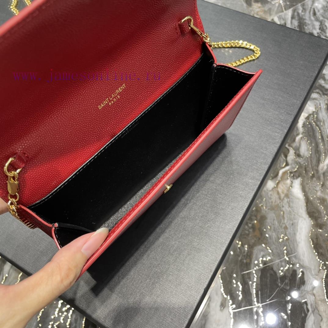 Yves Saint Laurent Bags 𝑈𝑝𝑡𝑜𝑤𝑛 _ Mini envelope packageThe most classic iconic metal logo, paired with a detachable c jbzbh1f6 - Image 10