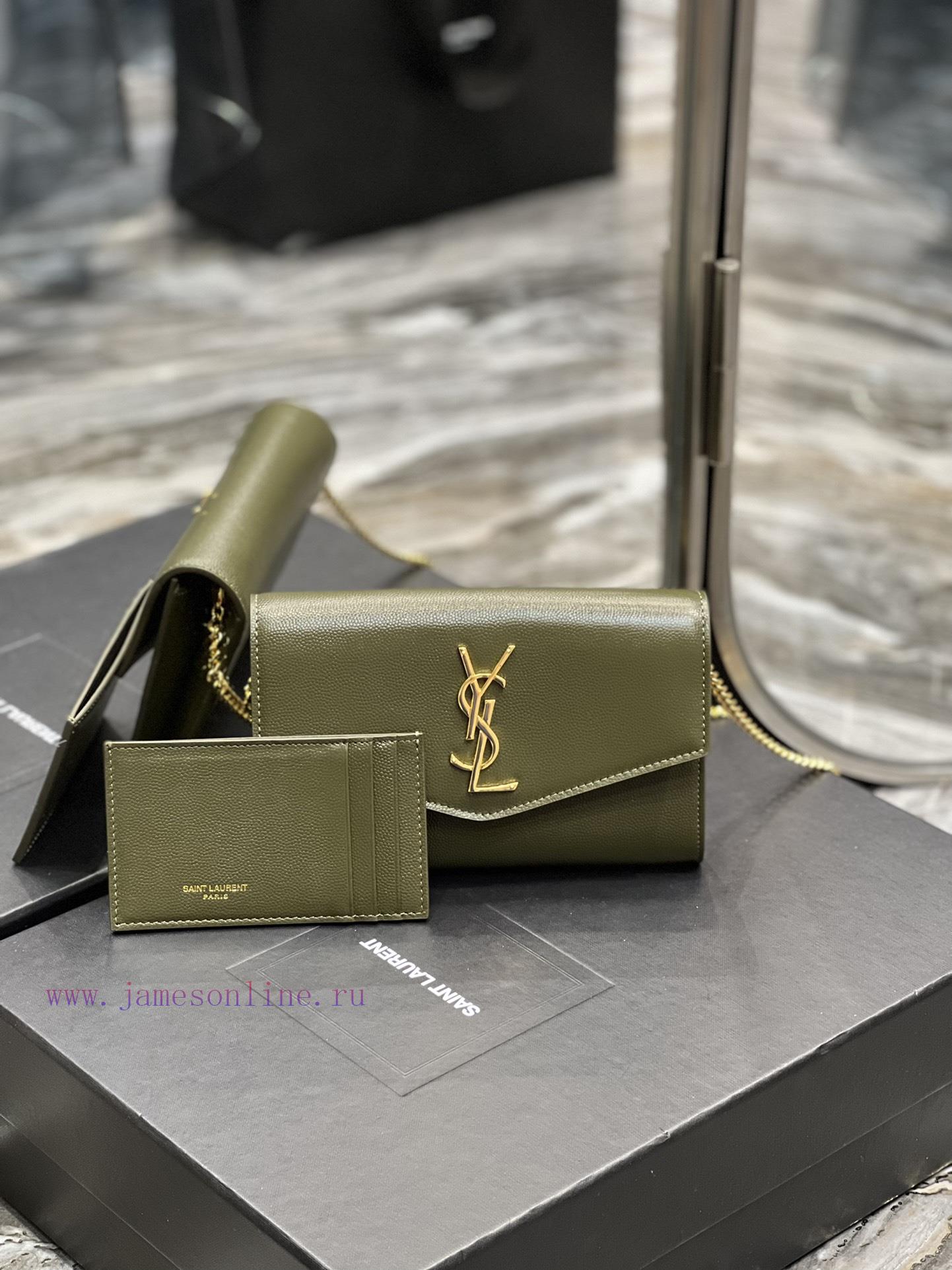 Yves Saint Laurent Bags 𝑈𝑝𝑡𝑜𝑤𝑛 _ Mini envelope packageThe most classic iconic metal logo, paired with a detachable c br0j67qf