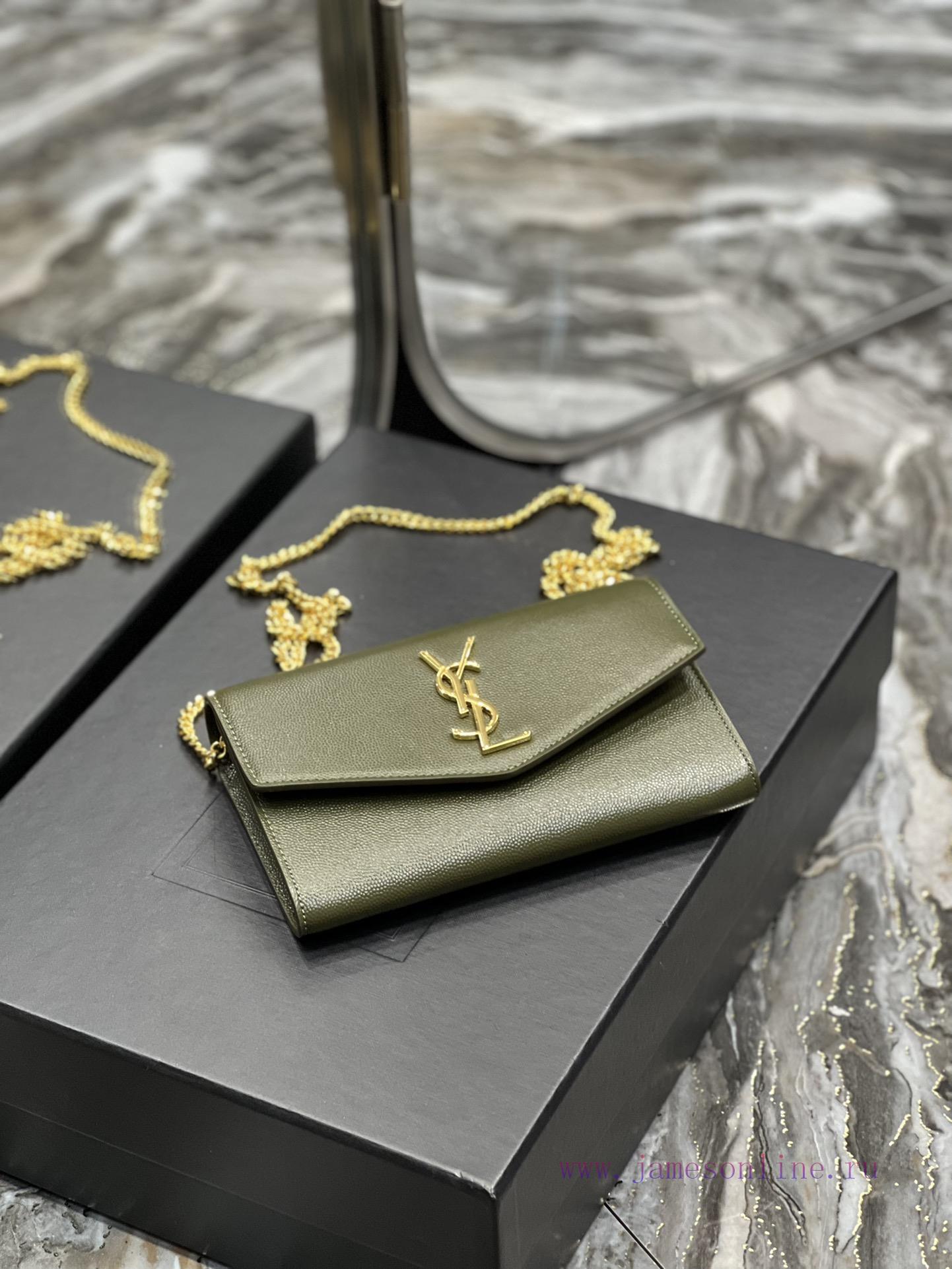 Yves Saint Laurent Bags 𝑈𝑝𝑡𝑜𝑤𝑛 _ Mini envelope packageThe most classic iconic metal logo, paired with a detachable c br0j67qf - Image 5