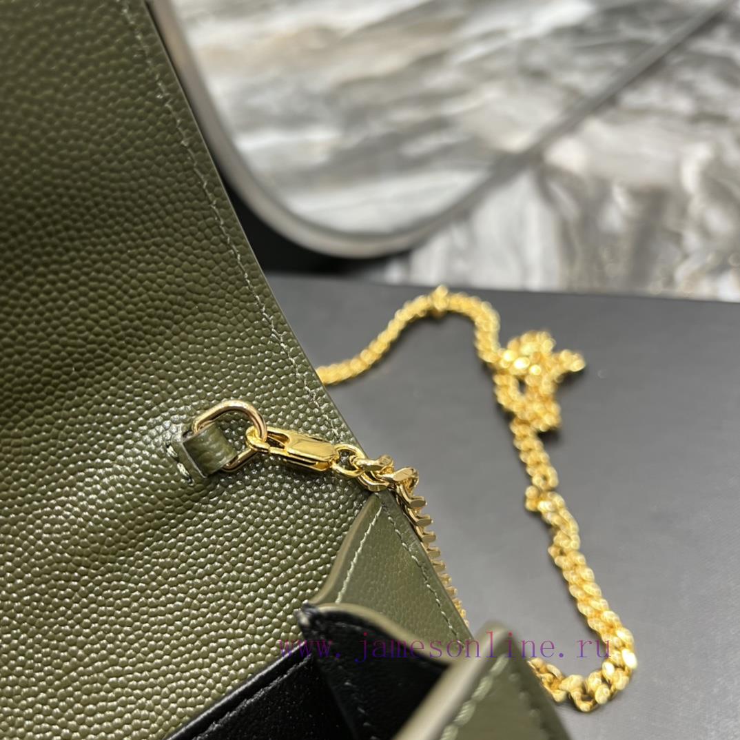 Yves Saint Laurent Bags 𝑈𝑝𝑡𝑜𝑤𝑛 _ Mini envelope packageThe most classic iconic metal logo, paired with a detachable c br0j67qf - Image 9