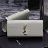 Yves Saint Laurent Bags Classic Kate_ HandbagWhite caviar gold buckleThe classic flip style handbag features a highl tz20rx1q