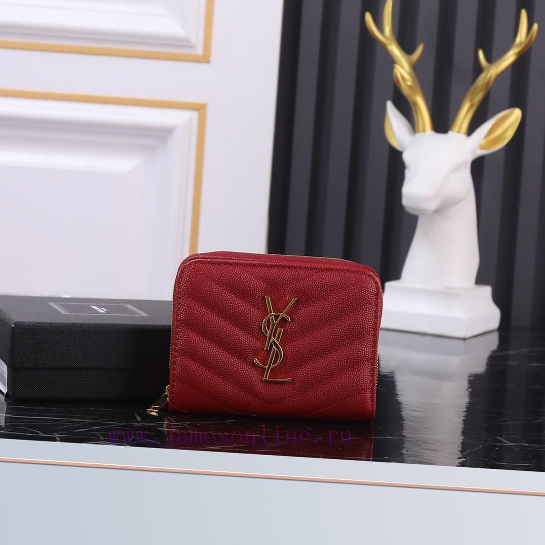 Yves Saint Laurent Bags Equipped with a complete set of the latest packagingThe SLoro Piana short round zipper walle ygsiun11 - Image 2