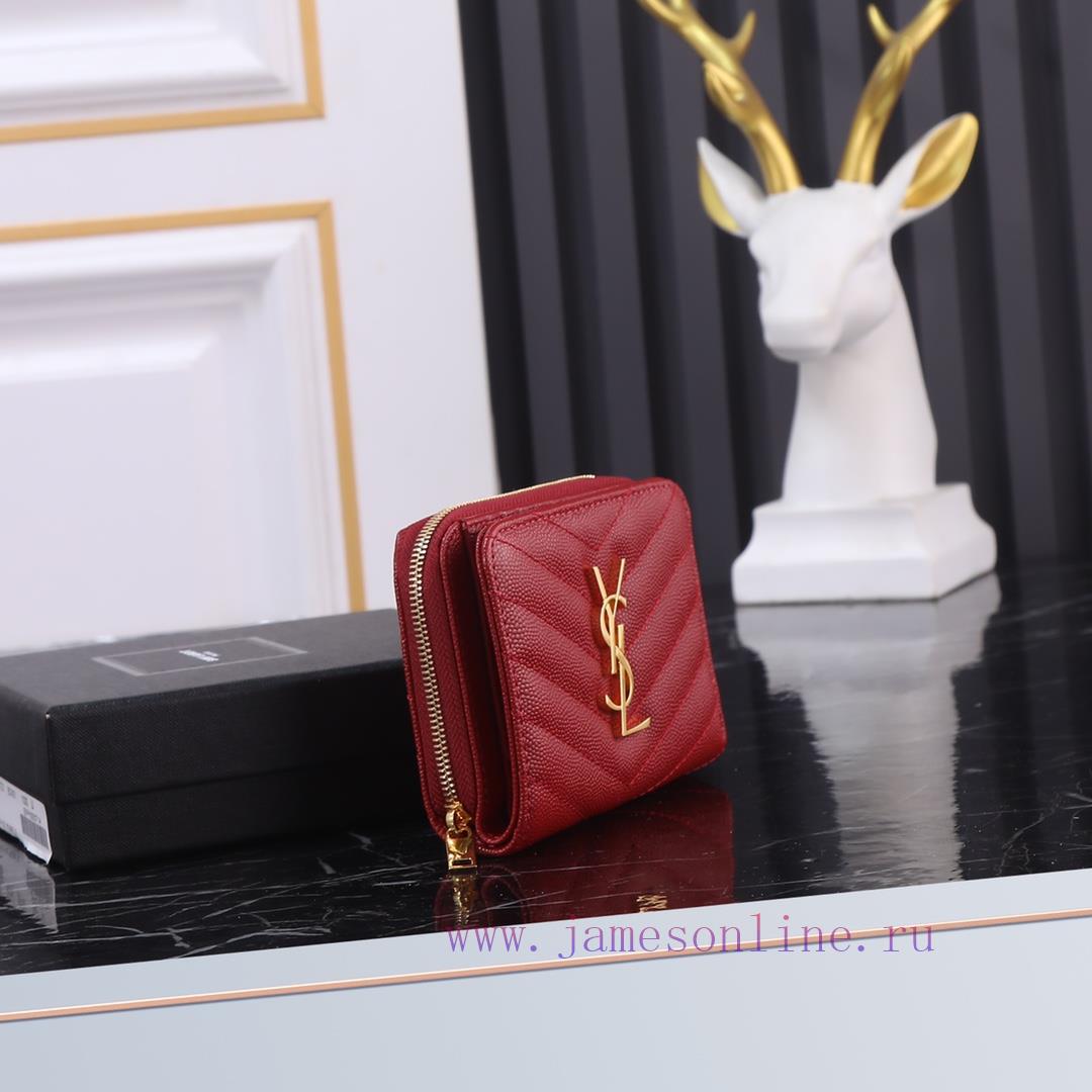 Yves Saint Laurent Bags Equipped with a complete set of the latest packagingThe SLoro Piana short round zipper walle ygsiun11 - Image 4