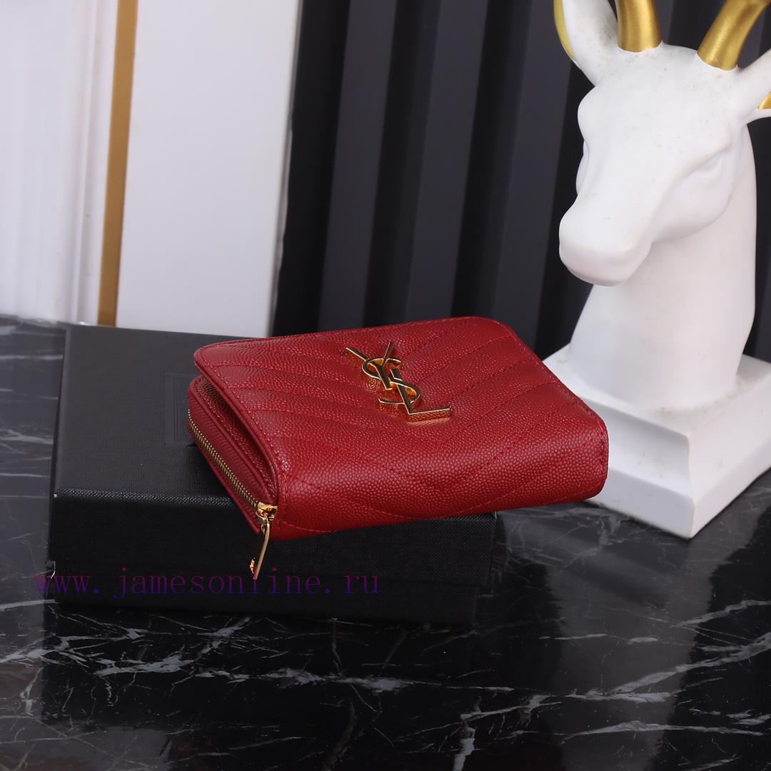 Yves Saint Laurent Bags Equipped with a complete set of the latest packagingThe SLoro Piana short round zipper walle ygsiun11 - Image 5