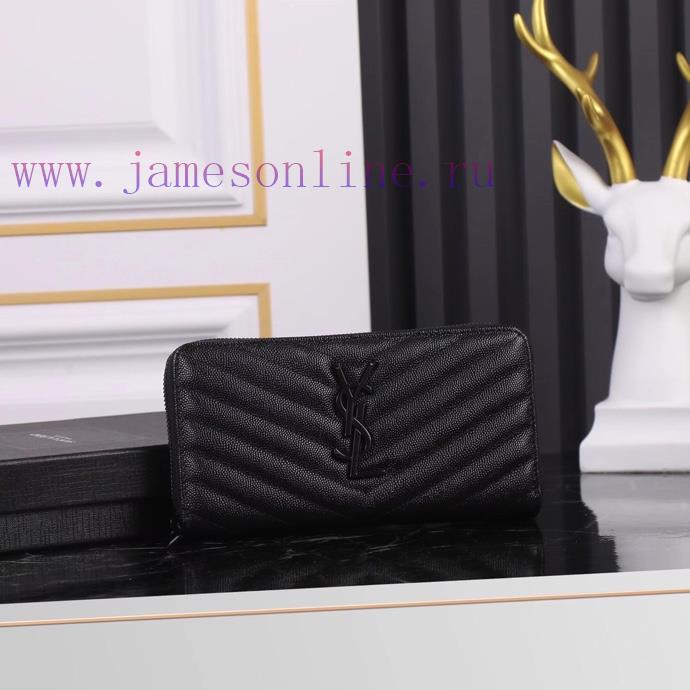 Yves Saint Laurent Bags Y's popular wallet, a brand new upgraded version of the V-line single pull model, is a top t 913m99dy