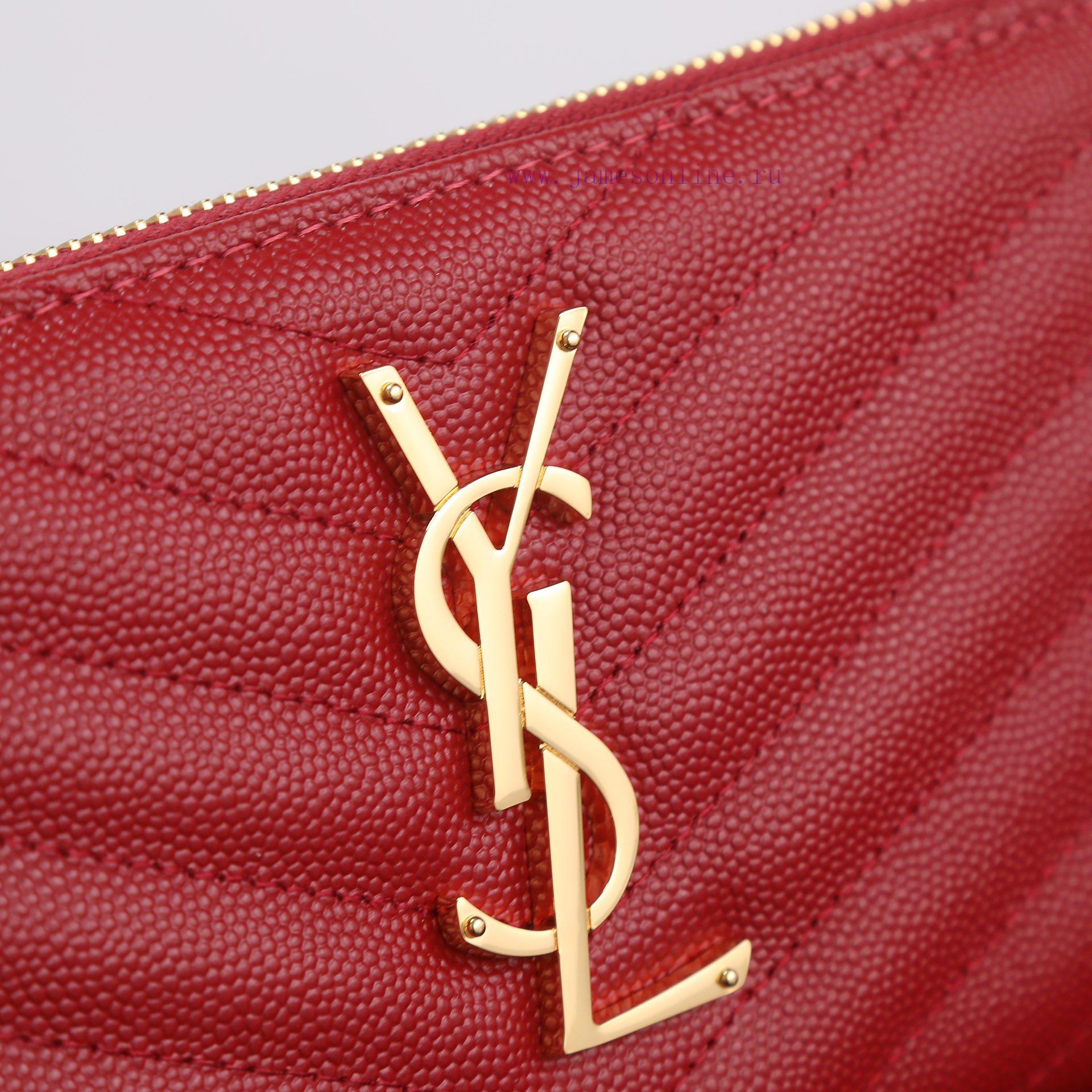 Yves Saint Laurent Bags Y's popular wallet, a brand new upgraded version of the V-line single pull model, is a top t 9xg7223p - Image 7