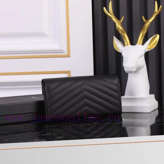 Yves Saint Laurent Bags Equipped with a complete set of the latest packagingY's envelope long clip is made of import 6xjxhy3s - Image 3