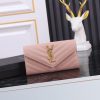 Yves Saint Laurent Bags Equipped with a complete set of the latest packagingY's envelope long clip is made of import sfcqj1lu