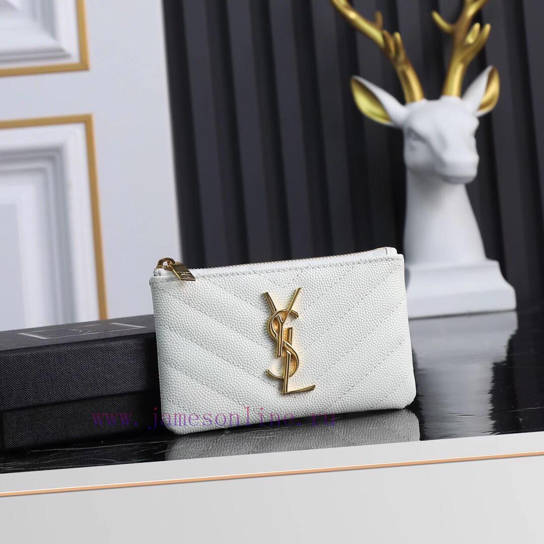 Yves Saint Laurent Bags The first key bag in the YSL series, featuring a V-shaped chain bag and a key ring with exqu wkwt09ez